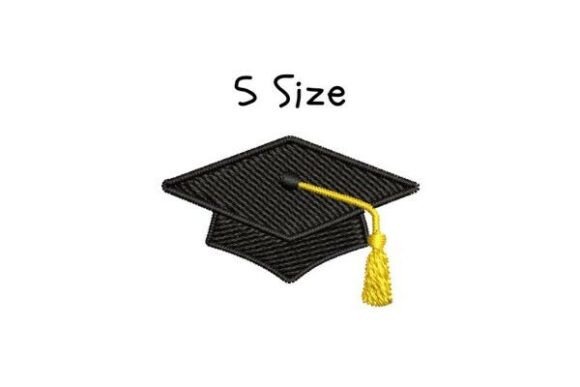 Graduation Cap Embroidery Design: A Classic Choice