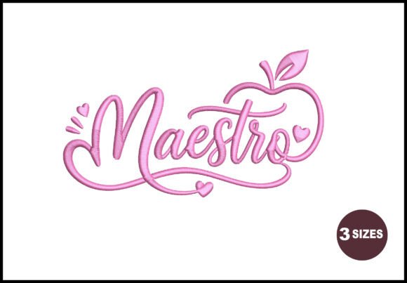 Maestro: A Versatile Embroidery Design for Seasonal Delight