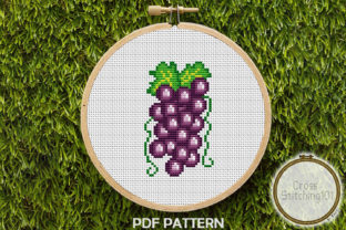 Review: Grapes Modern Cross Stitch Pattern